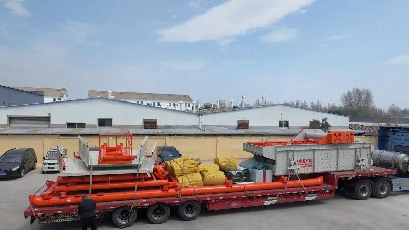 Борбордук Азиядан кайталанган буйрук! Jinqi Gold Mining Screen Unit жөнөтүлдү